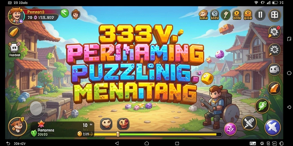 Tampilan gameplay menarik dan penuh tantangan di 333V.