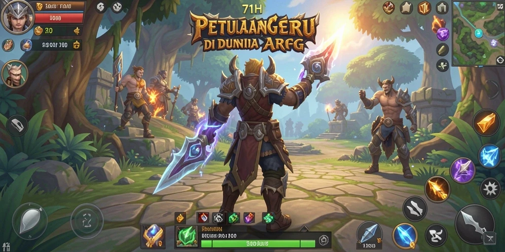 Tampilan menakjubkan dari gameplay ARPG di 71H.
