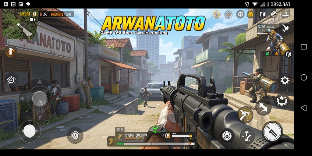 Tangkapan layar gameplay ARWANATOTO yang menegangkan dan mendebarkan.