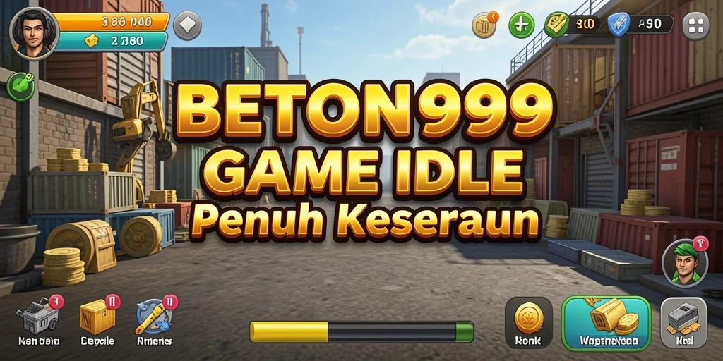 Tangkapan layar BETON999 menampilkan gameplay Idle yang menyenangkan.