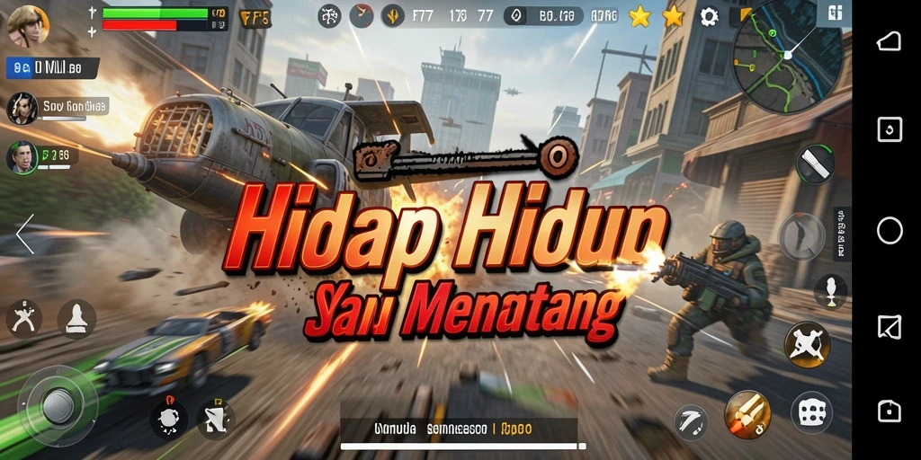 Tampilan menarik dari gameplay <strong>F7F7</strong> yang penuh dengan interaksi.