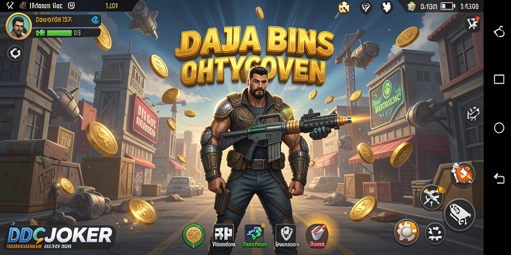 Tampilan gameplay IDCJOKER yang menarik dengan desain bisnis.