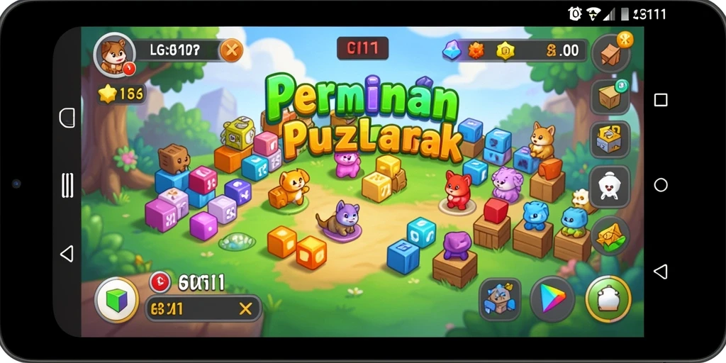 Tampilan gameplay LG111 yang menantang dan mendebarkan.