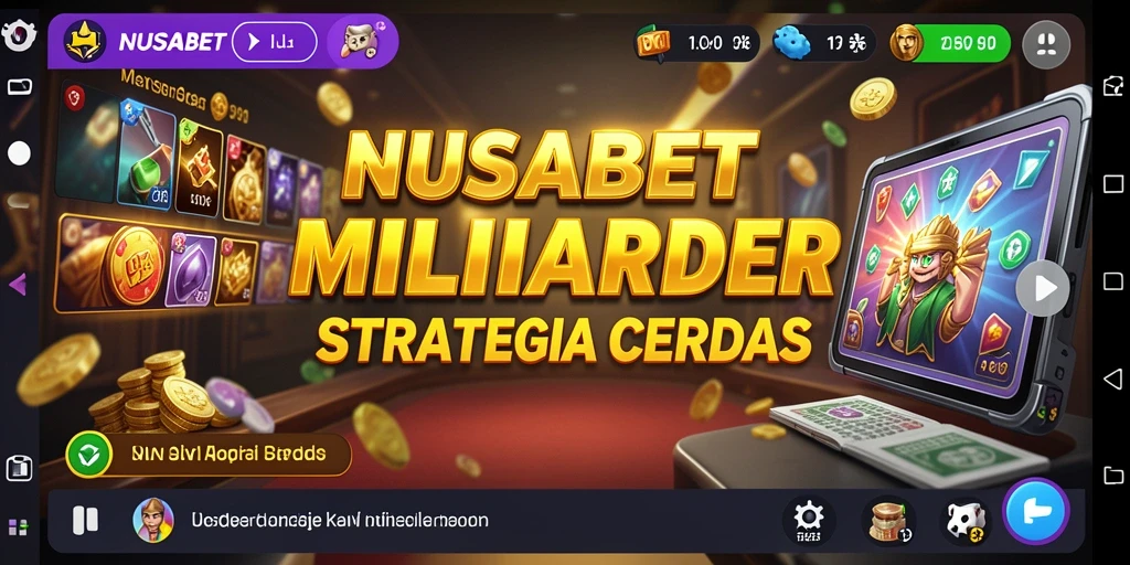 Screenshot NUSABET menampilkan strategi bisnis yang seru.