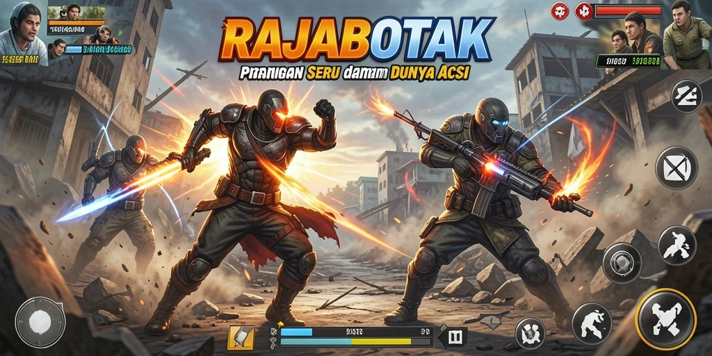 Gameplay seru dan menegangkan di RAJABOTAK