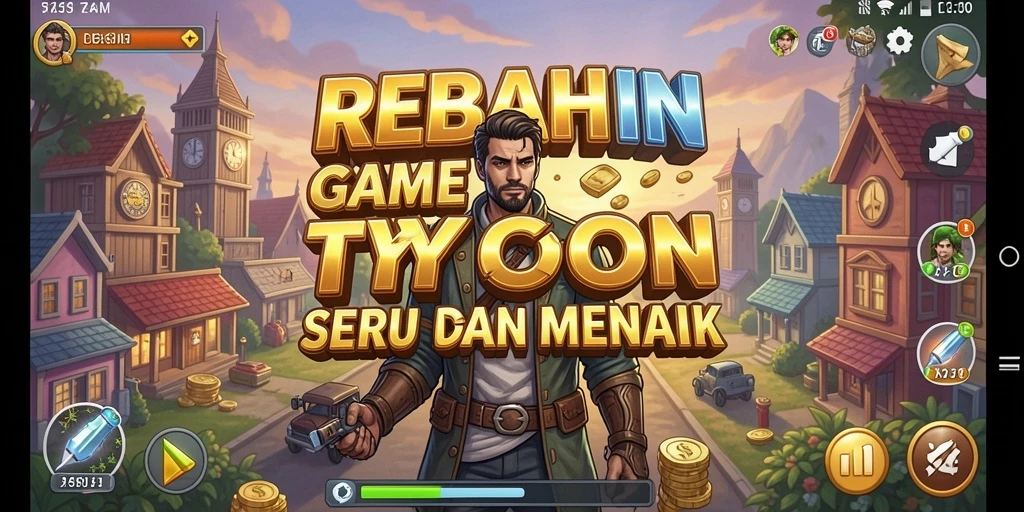 Tampilan gameplay Tycoon yang menarik dan interaktif.